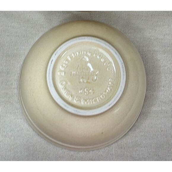 Vtg Pfaltzgraff Village Baking Set | 5-Piece Mixing Bowl & Cookie Jar Collection - Picture 12 of 16